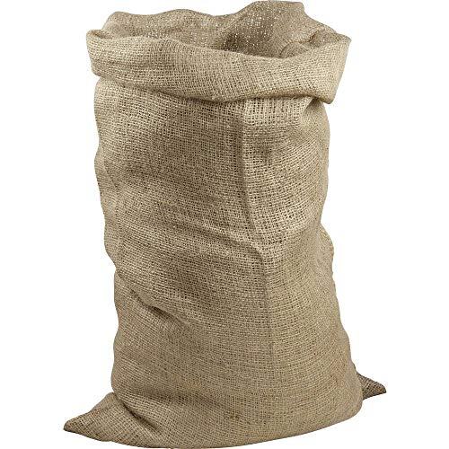 Meister Jutesäcke 105 x 60 cm - 3er Set - 50 kg Traglast - Ökologische Säcke aus Naturfaser - 100 % Jute - Strapazierfähig / Kartoffelsack / Frostschutz / Nikolaussack / Sackhüpfen / 9960920